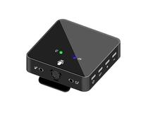 Wireless Lavalier Microphone System Launcher Receiver Clip Collar Lapel Mic For Live Broadcast Camera Phones(1pc)