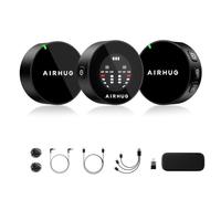 Wireless Lavalier Microphones, 3 in 1 Wireless Microphone System, AI Noise Reduction, Lavalier 2 Transmitters & 1 Receiver Mic for Video Recording/Streaming/Vlog/TikTok/YouTube/Interview… B0D2NVDTR4