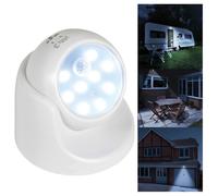 Wireless LED Motion Sensor 360 Degree Weatherproof SMD LED Light White