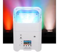 Wireless LED Par Light with APP, Remote, DMX Control, LCD Screen, Battery Powered for DJ Shows, Weddings, Events