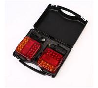 Wireless Led Rear Tail Lights Battery Operated Usb Magnetic Tow Towing Trailer