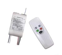 Wireless LED Sectionalizing Switch 2/3/4 Way Remote Control For Ceiling Lights, Wall-Penetrating Signal Up To 80M(2-Way)
