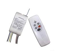 Wireless LED Sectionalizing Switch 2/3/4 Way Remote Control For Ceiling Lights, Wall-Penetrating Signal Up To 80M(4-Way)