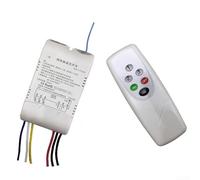 Wireless LED Sectionalizing Switch 2/3/4 Way Remote Control For Ceiling Lights, Wall-Penetrating Signal Up To 80M(3-Way)