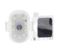 Wireless LED StroЬe Lights For Vehicles - USB Rechargeable Anti-Collision Drone Light | Touch-Controlled Warning Signal For Motorcycle, Bike, Truck, And Scooter