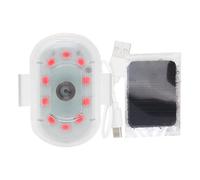 Wireless LED StroЬe Lights For Vehicles - USB Rechargeable Anti-Collision Drone Light | Touch-Controlled Warning Signal For Motorcycle, Bike, Truck, And Scooter