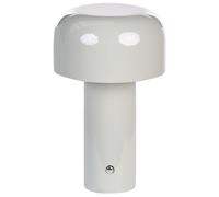 Beliani Wireless LED Table Lamp Besos With Dimmer Metal Grey, Grey