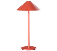 Wireless LED Table Lamp MODJO with Dimmer Metal Red