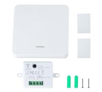 Wireless Light Switch Kit Remote Control Light Switch for Lamp, Wireless Light Remote Control Light Switch No Wiring Switch Kit No Wiring Required Includes 1 Remotes and 1 Receiver