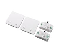 Wireless Light Switch Remote Control Kit RF 2-Gang Receiver Pack | Control your home lamps and appliances from up to 200 metres away without the need for complex wall rewiring.