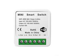 Wireless Lights Switch Kit, Wifi + RF433 Remote Control Switch, Wireless Intelligent Switch Controller For Home(C)