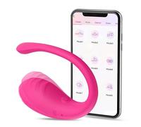 Wireless Love Egg Bluetooth Vibrator Remote Control Vibrating Mini Bullet from Phone 10 Modes Adult Couples Sex Toys Men & Women UK Massager (Pink)