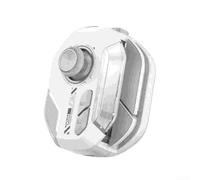 Wireless Mb07 Game Controller Using Bt 5.3 Tech With Anti For Drift Hall Joystick For Android Devices Including Seven Custom Keys And Ten Shadow Touch Pads In White Finish Design