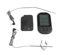 Wireless Meat Thermometer With Dual Probe Digital Cooking Food Thermometer For Grilling And Smoking, LCD Backlight Waterproof Probes Remote Monitor Ki