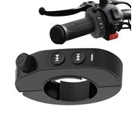 Wireless Media Control Button - 10 Meter Range ABS, Silicone Rotary Steering Tool, Handlebar Replacement | Weekend Group Cycling, Daily Moped Transit, Cross Country Scooter Expedition