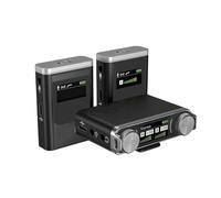 Wireless Mic Microphone System Lapel Lavalier Noise Reduction Transmitter Receiver Kit(W60)