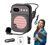 Wireless Microphone Amplifier - Compact Audio Unit, Portable Teaching Headset, Soft Lightweight Speaker System, Clear Projected Sound | Personal Voice Support For Classroom Training