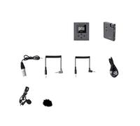 Wireless Microphone Broadcasting Level Mic Mini UHF Transmitters Receiver Kit For Camera DSLR Phone(1TX 1RX)