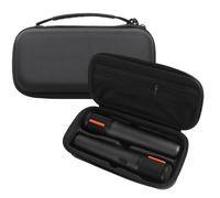 Wireless Microphone Case for JBL PartyBox Wireless Mic 2X Digital Microphones Portable Travel Bag Storage Carrying Box for Receivers, Adapters, Batteries, Charger Organizer