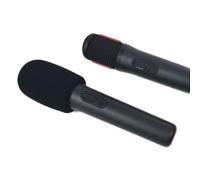 Wireless Microphone Covers Foam Colorful Windproof Anti-Saliva and Washable Sponge Foam Cover For JBL PartyBox Encore2 Wireless Mic and for JBL PartyBox Encore Wireless Mic (Black)