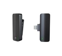 Wireless Microphone For IPad 8H Lavalier Lapel Mini Portable Hidden Microphone For Video Recording Vlog Interview Live Stream HcV567 (Black, One Size)