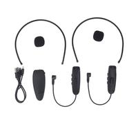 Wireless Microphone Headset, 2.4G Wearable UHF Mic System, Speaking Wireless Microphone Headset for Teaching Singing Speaking
