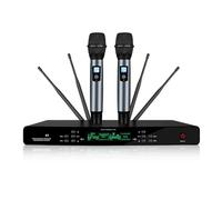 Wireless Microphone, High-end UHF Handheld Mic, 656ft Range, 120 Frequency Groups for Stage, Studio, Church, Vocal Performances