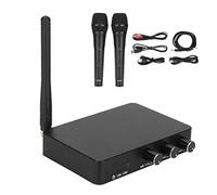 Wireless Microphone, K2 Wireless Handheld Microphone System Professional FM VHF Cordless Dynamic Mic for Home Karaoke Meeting Party DJ Wedding