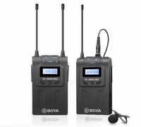 Wireless microphone Kit by BOYA = BY-WM8 PRO-K1 UHF TX RX 2 MIC (UK Stock) BNIB