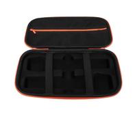 Wireless Microphone Protective Case Shockproof Water Proof Dual Mic Travel Bag for Wireless Receiver Adapter Battery, Suitable for Outings and Travel, Polyester, 11.02x5.91x3.15in