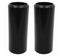 Wireless Microphone Repair Replacement Battery Cover, 2X Black Compatible with Shure BLX24 BLX288 SM58 Beta58A PG58 bien374