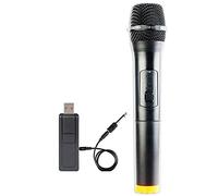 Wireless Microphone System, Cordless Mic Set with Mini Portable U Disk Receiver And Handheld Microphone, VHF Universal Microphone for Karaoke, Weddings, Singing House Parties
