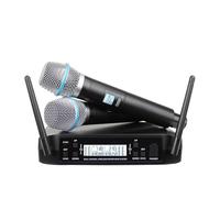 Wireless Microphone System Dynamic Handheld Microphones,Ideal For Karaoke, Party, DJ, Church, Wedding, Indoor/Outdoor Activities