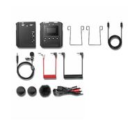 Wireless Microphone System Professional Lavalier Mic For Vlog Video DSLR Smartphone Interview Recording(UHF kit1)