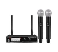 Wireless Microphone System With 4 Handheld Wireless Microphones, 80 Meters, For Churches, Lectures, Karaoke(VM302)