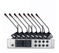 Wireless Microphone System with LED Display and Four Antennae for Karaoke, KTV, DJ, Wedding, Party, Church Events