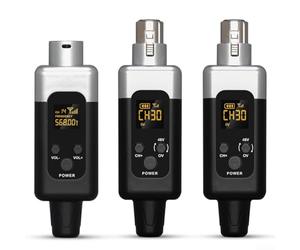 Wireless Microphone Transmitter Receiver Kit 48V For Dynamic Mic Audio Mixer 2.4G UHF System 50M Up To 50 Meters