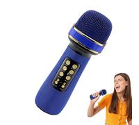 Wireless Microphones, Microphone for Singing | Portable Wireless Microphone | Party Supplies with Microphone Without -1 with LED Lights for Birthday Party, Wedding, Christmas