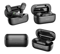 Wireless Mini Lavalier Microphone with AI Noise Cancelling, USB-C for Android, 32H Charging Case, for Video Recording, Vlogging, YouTube, TikTok