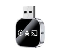 Wireless Mirror Phone - Car Screen Adapter, Plug And Play Converter, Video Adapter, Resilient Connectivity Device, Distinctive Digital Link | Driving Aid For City Driving, Calling, Parking Assistance