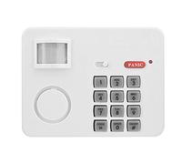 Wireless Motion Sensor Alarm, Password Home Security Keypad Remote Infrared Detectors Security System for Front Door, Back Door, Garage, Shed, Outbuildings etc.