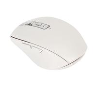 Wireless Mouse, 3D Scroll Wheel 32.8 Feet Ranna of Working Plug Plug Double Mode Plug and Play Mouse for the Computer (White)
