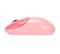 Wireless Mouse Cute Cartoon Cat Silent Mini Mouse 2.4G Wireless Connection for Travel Office Home (Pink)