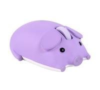 Wireless Mouse Dual Mode Bluetooth 5.1/2.4G USB Lovely Cute Animal Pig Shaped Mice 1200DPI Portable Cordless Mute Ergonomic Mouse for Laptop PC iPad Windows/iOS/Android Children Kids Gift (Purple)