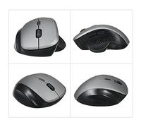 Wireless Mouse, Ergonomic Mouse with USB Receiver Vertical Wireless 2.4G Vertical for PC Mac Laptop (Grey)