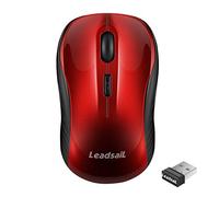 Wireless Mouse for Laptop Silent Cordless 2.4G USB Mini Mouse, Optical Ambidextrous Computer Mobile Mouse, 1600DPI with 3 Adjustable Levels for Windows 10/8/7/XP/Mac/Macbook Pro/Air/HP/Lenovo