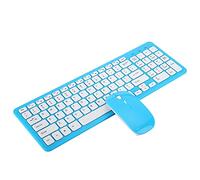 Wireless Mouse, Keyboard Set Gaming for Notebook Computer with USB Receiver, Ergonomic Design, Comfortable Tapping Feel, Strict Quality Control for Workers and Game Lovers, AAA