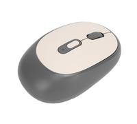 Wireless Mouse, Portable Intelligent Dream 2.4g Quiet Optical Mouse for Laptop (Gray)