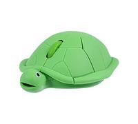 Wireless Mouse Turtle Shape Computer Mouse 1600DPI Cute Cartoon Quiet Wireless Mouse for Kids Girls Portable Wireless Mouse for Left and Right Handed PC/Laptop/Windows/Linux, Gift (Green)