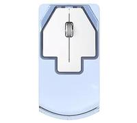 Wireless Mouse with Silent Charging for Laptop Gaming Mouse Three-Mode Wirel Connection BT5.0 DPI 1600 Silent Design Long Life Battery Ergonomic Design for Users